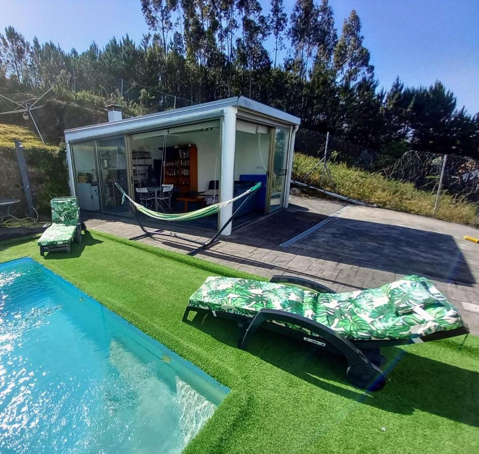 Casa Rocha Velha Con Terraza Y Piscina Particular Apartman Santiago de Compostela Kültér fotó