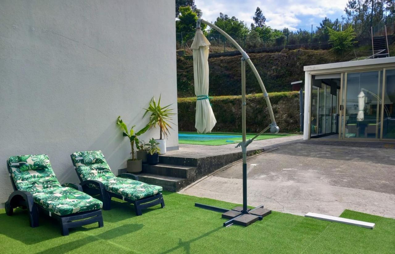 Casa Rocha Velha Con Terraza Y Piscina Particular Apartman Santiago de Compostela Kültér fotó
