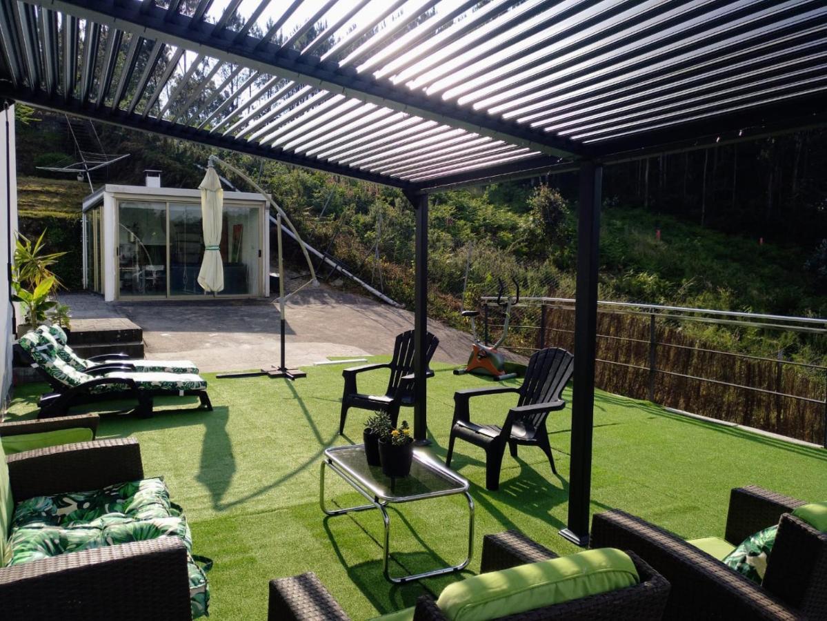 Casa Rocha Velha Con Terraza Y Piscina Particular Apartman Santiago de Compostela Kültér fotó