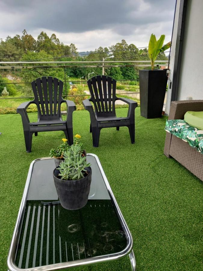 Casa Rocha Velha Con Terraza Y Piscina Particular Apartman Santiago de Compostela Kültér fotó