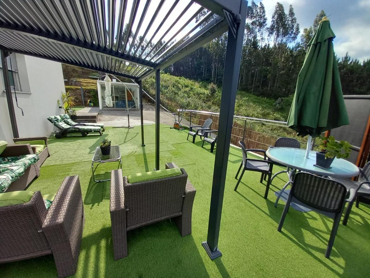 Casa Rocha Velha Con Terraza Y Piscina Particular Apartman Santiago de Compostela Kültér fotó