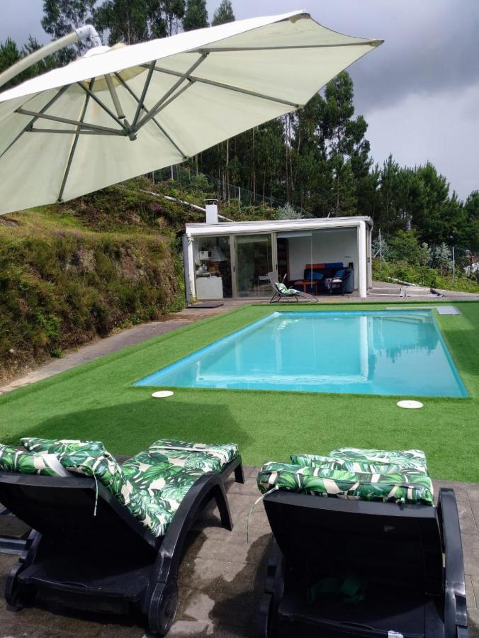 Casa Rocha Velha Con Terraza Y Piscina Particular Apartman Santiago de Compostela Kültér fotó