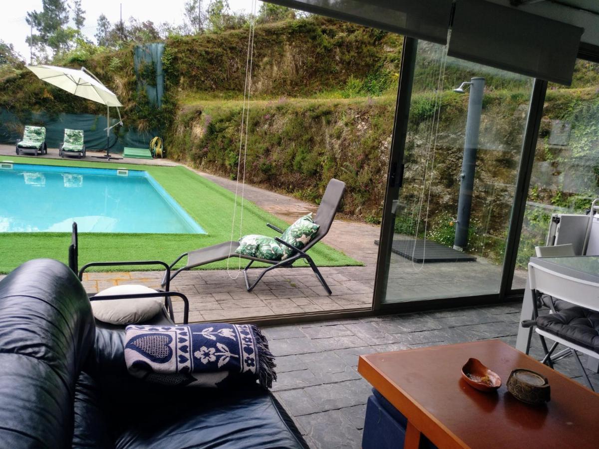 Casa Rocha Velha Con Terraza Y Piscina Particular Apartman Santiago de Compostela Kültér fotó